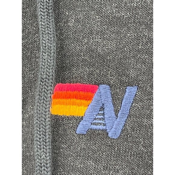 Aviator Nation‎ Mens Zebra Hoodie S Zip-Up Jacket Black/White - Picture 5 of 10